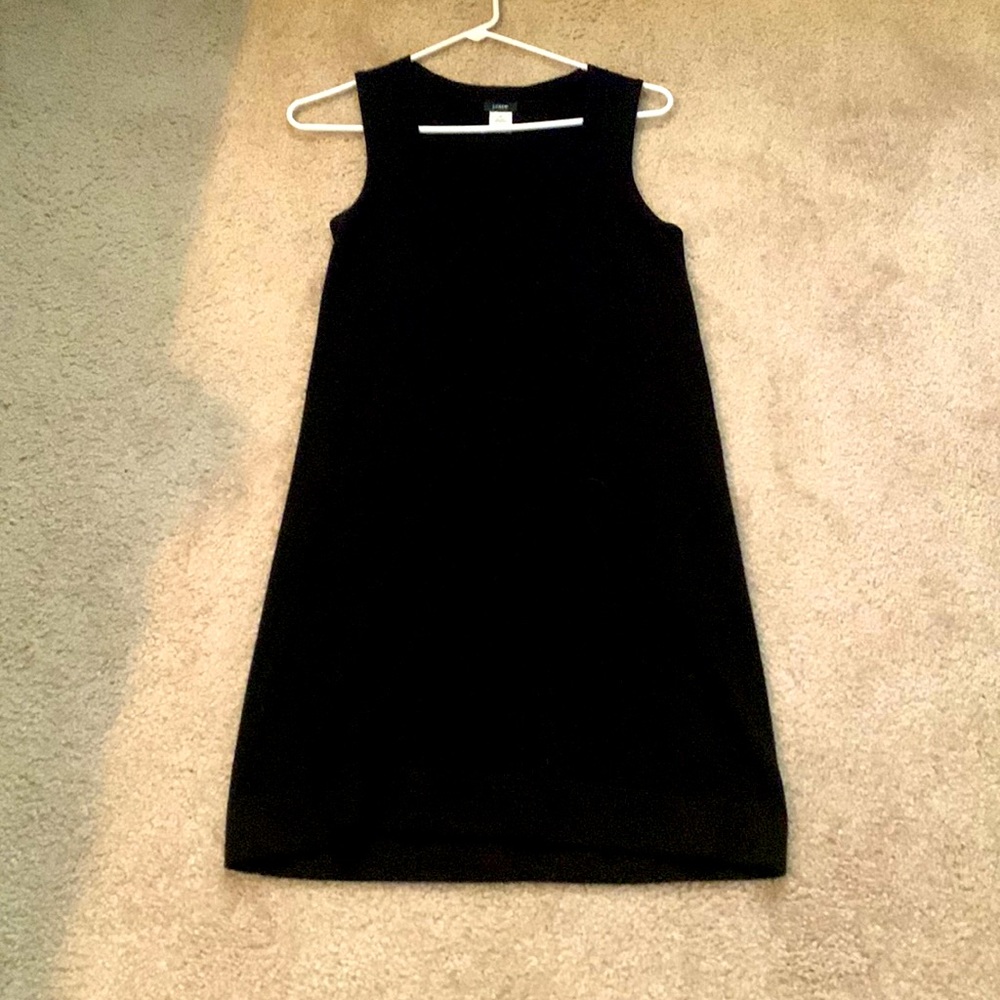 J.crew black Cashmere sweater dress, XS
